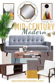 Mid Century Modern Living Room Decor Design Board In 2020 Mid Century Modern Living Room Living Room Decor Modern Modern Living Room