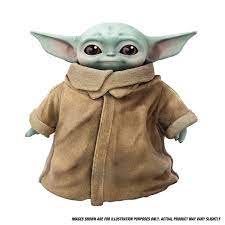 The Child Has Landed Mattel Introduces Baby Yoda Plush Figure Previews World Yoda Species Disney Star Wars Mandalorian