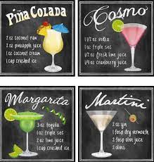 Because the malibu rum itself is sweet, adding something acidic such as lime juice helps to balance the flavors. Tragos Pina Colada Cosmo Margarita Martini Vintage Bilder Vintage Scherenschnitt
