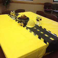 Upshernish Construction Theme Table Setting Construction Theme Party Construction Theme Cars Theme Birthday Party