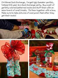 Each person buys a gift not knowing who the recipient will be and gifts are exchanged via games like white elephant or at the discretion of the host. Pin By Maira Pineda On Santa Christmas Socks Exchange Christmas Socks Gift Christmas Gift Exchange