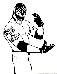 The official home of the latest wwe news, results and events. Wrestling Coloring Pages For Kids Coloring Home