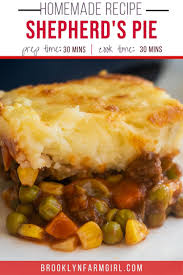 Easy Shepherd S Pie Recipe Made With Ground Beef And Frozen Vegetables With Buttery Cheesy Mashed Pota In 2020 Easy Casserole Recipes Easy Casserole Easy Shepherds Pie