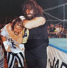 It's nearly impossible to imagine a wrestling match without the ropes, as what would the. Rasslin History 101 ×'×˜×•×•×™×˜×¨ Cactus Jack Vs Terry Funk Battle In A No Ropes Barbed Wire Scramble Bunkhouse Death Match For The International Wrestling Association In Japan Back On January 8 1995 Https T Co Hqtglobpt1