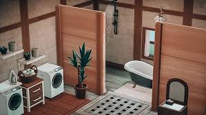 Elle On Instagram Renovated The Bathroom A Bit I Used The Back Of The Climbing Wall For The Wal Animal Crossing New Animal Crossing Animal Crossing Game