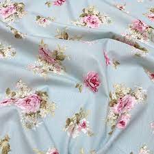 Vintage floral fabric, upholstery material, mid century fabric, upholstery fabric, orange & brown flowers, size 45 x 56 girlgoesvintage. Duck Egg Vintage Chintz Floral Print Retro Shabby 100 Cotton Curtain Upholstery Fabric Buy Online In Andorra At Andorra Desertcart Com Productid 58710225