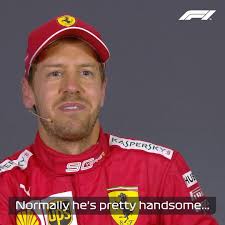 Seb's favourite word to describe people: "Handsome" 😆