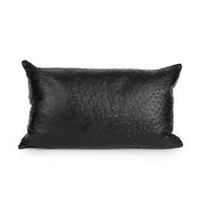 Get the best deal for memory foam neck travel pillows from the largest online selection at ebay.com.au browse our daily deals for even more savings! Ostrich Leather Lumbar Pillow Black Ngala Trading Co
