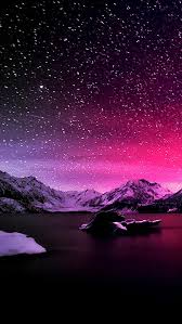 Winter Night Photo Paysage Magnifique Fond Ecran Gratuit Paysage Fond D Ecran Telephone