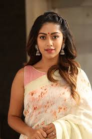Beauty Galore HD : Anu Emmanuel Latest Real Life Stills In Saree SRA Movie  Interview 2018