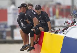 From Front Tom Powrie ,Dave Swete ,Dan McClean Adam Minopiro at the Monsoon  Cup 2009. Kuala Terengganu, Malaysia. 5 December 2009. Photo: Brendon  O'Hagan/Subzero Images