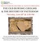 Patterson Historical Society Presents: The Old Burying Ground & the History of Patterson