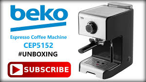 Mr coffee cafe barista review. Beko Cep5152 Manual Espresso Coffee Machine First Use How To Make A Good Morning Coffee 2021 Youtube