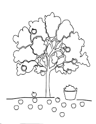 The apple tree coloring page is an important part of big archive of coloring pages.try to use different colors, make picture the apple tree original! Preschool Coloring Sheets For The Giving Tree Apple Tree Coloring Sheet Apple Coloring Pages Tree Coloring Page Fall Coloring Pages
