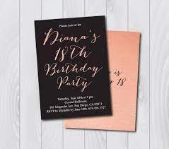 Unfortunately, we won't be able to make it as it is john's mother's birthday on that day and she is having a small family. 18th Birthday Invitation Printable Pink Black Birthday Invitation E Card Invitatio Printable Birthday Invitations Invitation Card Sample Birthday Invitations