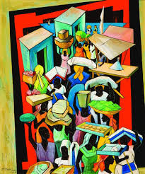 See work from this american artist as well as others at the phillips collection in washington, dc. Lois Mailou Jones Lois Mailou Jones Marche Haiti 1963
