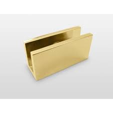 Paladia & roma series frameless shower hinges. Glass Warehouse 33 In X 78 In Frameless Fixed Shower Door In Polished Brass Without Handle Gw Sfp 33 Pb The Home Depot