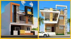 Here ground floor has been designed as 2 bhk house with more of open space, 1 car parking and servant quarter. Latest Two Storey House Front Elevation Two Floor House Building Elevation Plan N Design Youtube