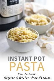 It's also a great tool for making large batches of pretty mu. Instant Pot Pasta Is A Life Saver On Busy Nights Here S How To Cook Regular Whole Wheat Glut Gluten Free Instant Pot Gluten Free Noodles How To Cook Pasta