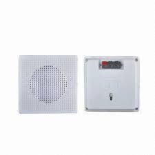Ceiling loudspeaker round metal ceiling speaker, weatherproof loudsp. Small Square Bathroom Ceiling Speaker With 3 Inch Size 1 5 To 3w Rated Power And 100v Input Voltage Global Sources