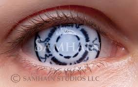 Byakugan Single Lens Samhain Contact Lenses I got byakugan 3 times in two days and tbh its definitely the worst 1 percent and id rather have paper lol. byakugan single lens