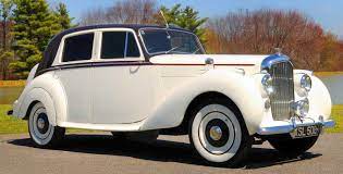 1951 Bentley White Tux Maroon 2 Bentley Limousine Bentley Models