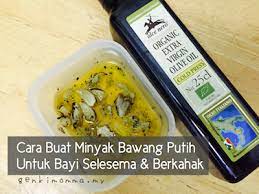 Untungnya, ada cara untuk menghilangkan bau yang tertinggal di tangan. Cara Buat Minyak Bawang Putih Untuk Bayi Selesema Berkahak Genkimomma My
