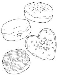 21 Inspired Photo Of Donut Coloring Page Malvorlagen Malvorlagen Fur Kinder Kostenlose Ausmalbilder