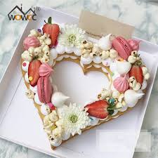 Laissez ensuite libre court à votre imagination en décorant votre jolie réalisation à l'aide de friandises. 6inch Letters Numbers Shape Cake Mold Cutter Sugarcraft Bakeware Cake Decorating Tools Cake Digital S Cake Decorating Tools Heart Shaped Cakes Wedding Desserts