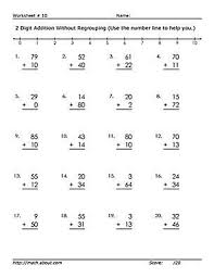 The numbers for each addend may be individually varied to generate different sets of addition problems. Math Worksheets For Grade Addition With Regrouping 1st Simons Hook Double Digit Free Double Digit Math Worksheets 1st Grade Worksheet Printable Graph Paper With X And Y Axis Scale Grid Paper Area