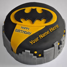 Birthday Cake For Brother Funny Write Name On Birthday Cake Birthday Cake For Brother Batman Birthday Cakes Batman Birthday