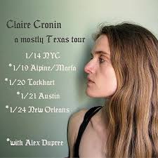 Claire Cronin announces January tour supporting 'Big Dread Moon'