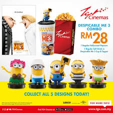 Far from home, jumanji, train to busan and venom are some of those that. Tgv Cinemas Despicable Me 3 Combo Promotion Loopme Malaysia