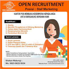 Check spelling or type a new query. Lowongan Kerja Bumn Kantor Pos Indonesia Officialkerja