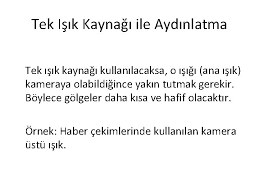Yapay ışık doğal olmayan insanlar tarafından yapılan çeşitli alet ve araçlar tarafından etrafa yayılan ışıklara denir. Aydnlatma Ne Ie Yarar Doru Pozlama Iin Gerekli