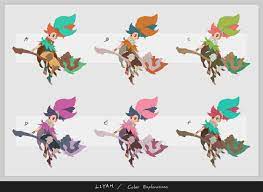 Artstation Liyah The Forest Girl Shen Yh Forest Girl Character Design Animation Character Design
