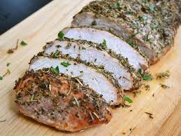 Herb Roasted Pork Tenderloin Recipe Recipes Pork Loin Recipes Pork Recipes