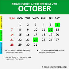 Terkini,klik di sini perkara tersebut diumumkan oleh ketua menteri, datuk seri mohd. Cuti Sekolah 2018 Dan Cuti Umum 2018 Jelajah Maya