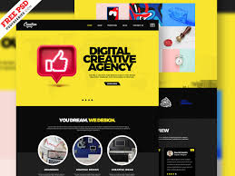 But you need to know where to look. Creative Agency Portfolio Website Template Psd Uxfree Com