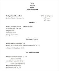 Federal government job resume (new graduate). 24 Student Resume Templates Pdf Doc Free Premium Templates