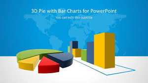 3d Pie Bar Charts For Powerpoint
