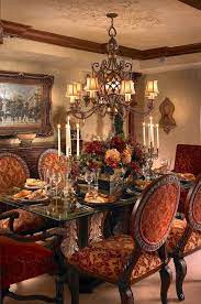 Pin By Jup On Elegant Dining Interior Design Dining Room Dining Room Chairs Upholstered Tuscan Decorating