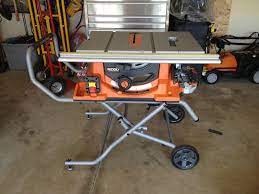 Ridgid R4510 Review Portable Table Saw