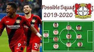 It might result in some problems for the home side. Bayer 04 Leverkusen Possible Squad 2019 2020 Youtube