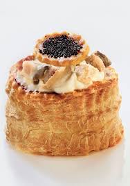 Nos Bouchees Aux Riz De Veau Rustadou Une Pate Feuilletee Garnie D Une Sauce Aux Ris De Veau Des De Jambon Champ Ris De Veau Riz De Veau Champignon De Paris