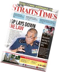 It is malaysia's oldest newspaper still in print (though not the first) having been founded as the straits times in 1845, and was reestablished as the new straits times in 1974. Download The News Straits Times 16 Oktober 2017 Pdf Magazine