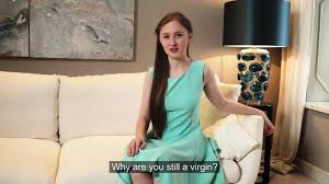 Real virgin Anna Sanglante shows hymen on camera