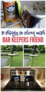 14 Things You Can Clean With Bar Keepers Friend Cleaning Hacks Bar Keepers Friend Bar Keeper