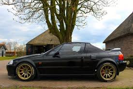 Honda Civic Del Sol With A Mid Engine Turbo B16 Honda Civic Honda Del Sol Honda Civic Engine