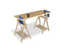 Voir plus d'idées sur le thème déco maison, décoration intérieure, décoration maison. Bureau Bois Massif Treteau Gamy Vente De Europe Et Nature Conforama